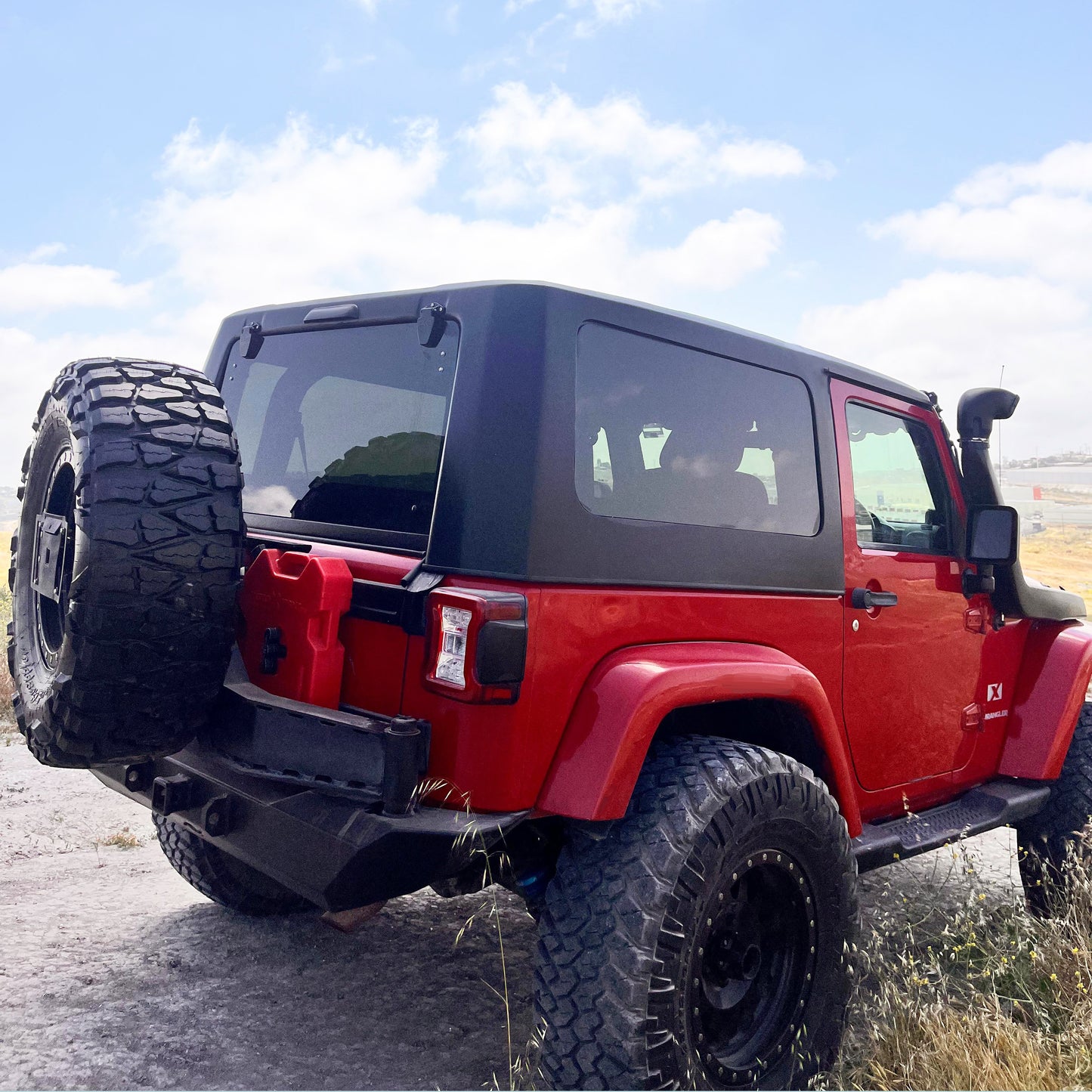 2 DOOR 07-18 WRANGLER JK | 1-PIECE DESIGN, SQUARE BACK