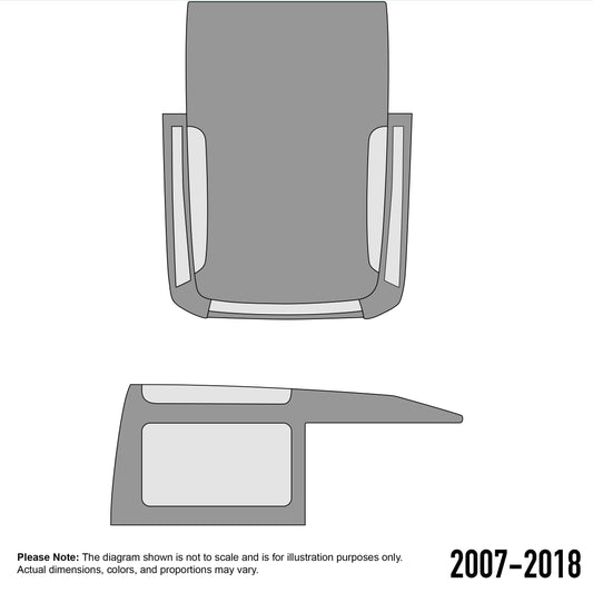 2 DOOR 07-18 WRANGLER JK | 1-Piece Design, SAFARI