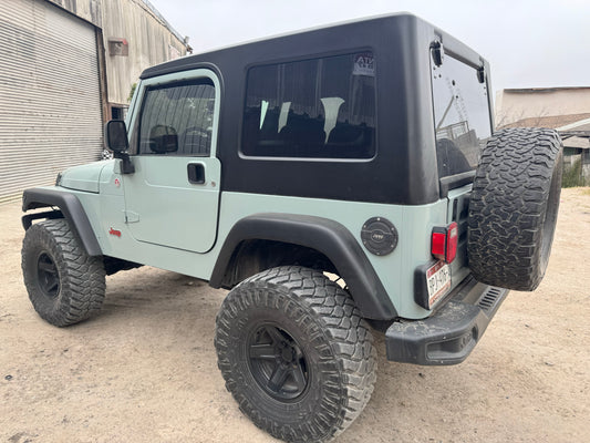 SQUARE BACK, 1-Piece, 2 DOOR, 97-06 WRANGLER TJ, JK Conversion