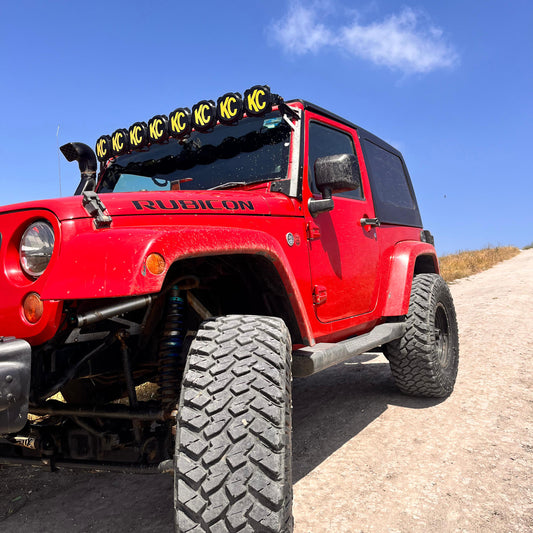 2 DOOR 07-18 WRANGLER JK | 1-PIECE DESIGN, SQUARE BACK