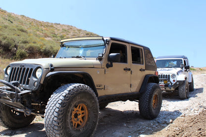 4 DOOR 07-18 WRANGLER JK | 2-Piece Design, FAST BACK