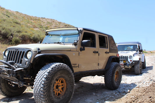 4 DOOR 07-18 WRANGLER JK | 2-Piece Design, FAST BACK
